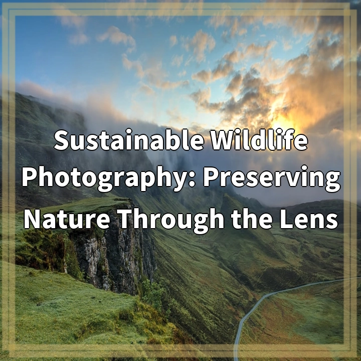 Sustainable Wildlife Photography: Preserving Nature Through the Lens