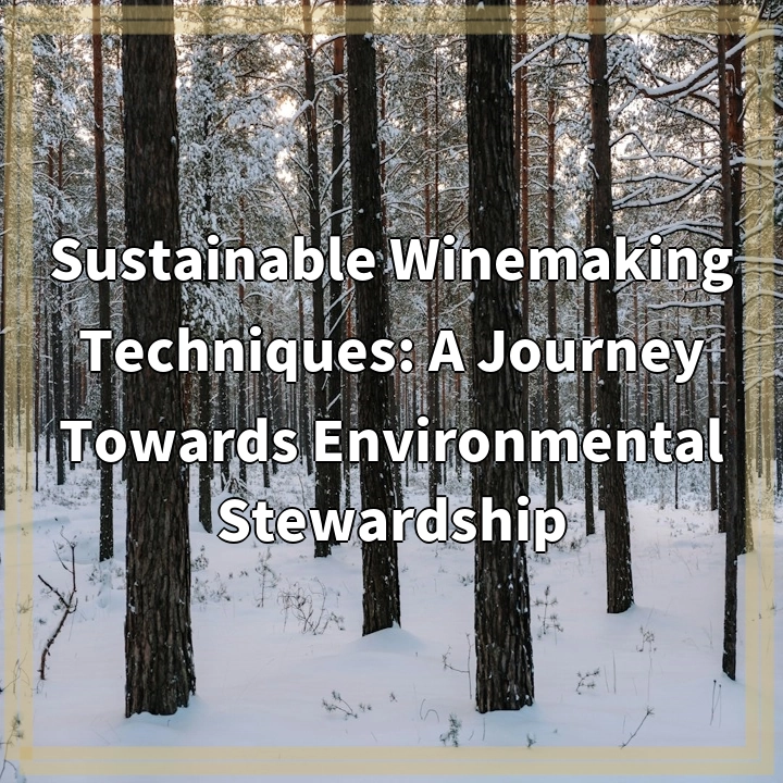 Sustainable Winemaking Techniques: A Journey Towards Environmental Stewardship