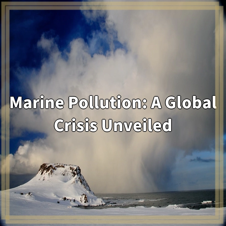 Marine Pollution: A Global Crisis Unveiled