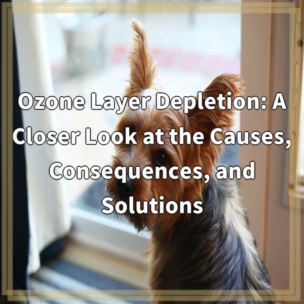 Ozone Layer Depletion: A Closer Look at the Causes, Consequences, and Solutions