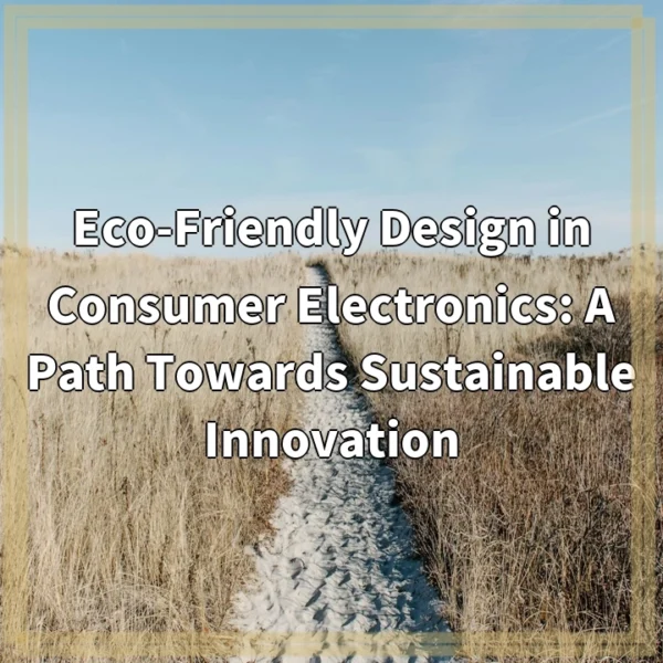 Eco-Friendly Design in Consumer Electronics: A Path Towards Sustainable Innovation