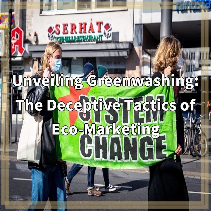 Unveiling Greenwashing: The Deceptive Tactics of Eco-Marketing