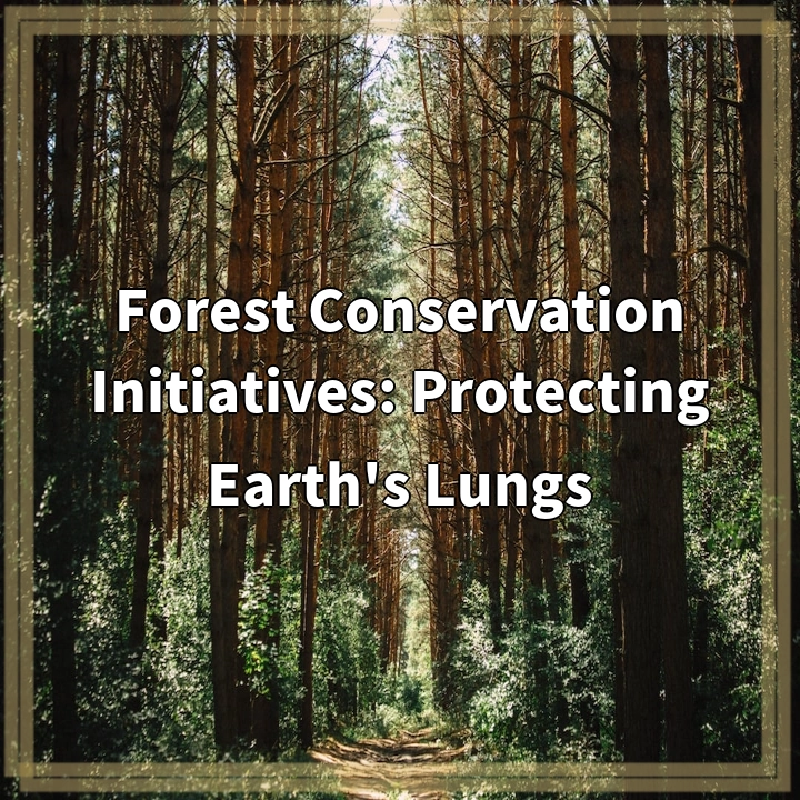 Forest Conservation Initiatives: Protecting Earth’s Lungs