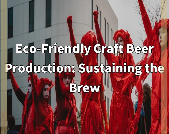 Eco-Friendly Craft Beer Production: Sustaining the Brew