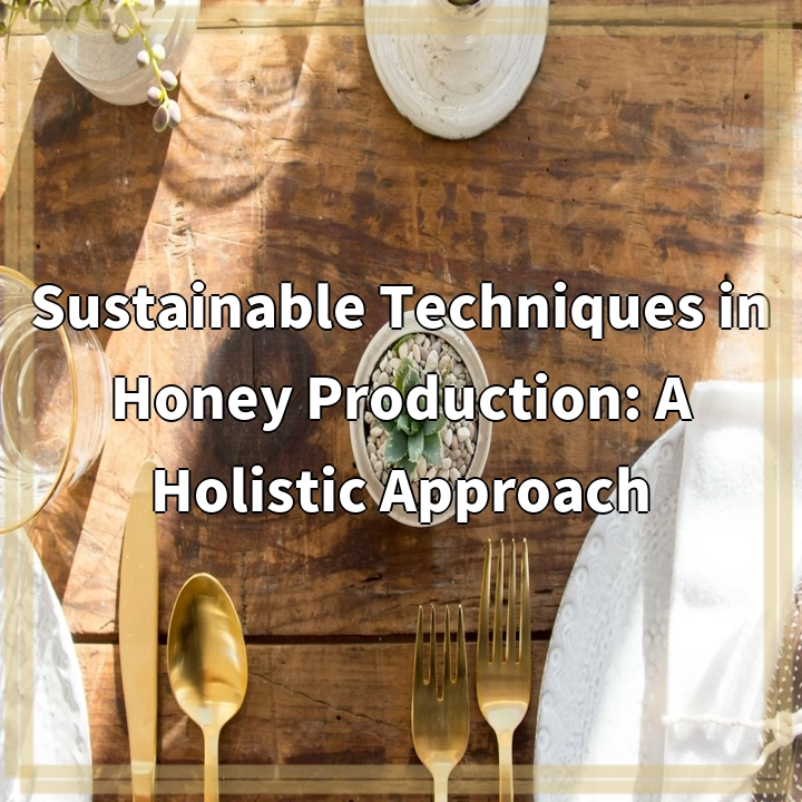 Sustainable Techniques in Honey Production: A Holistic Approach