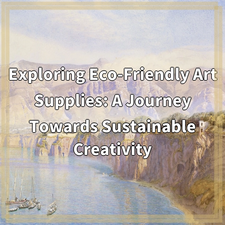 Exploring Eco-Friendly Art Supplies: A Journey Towards Sustainable Creativity