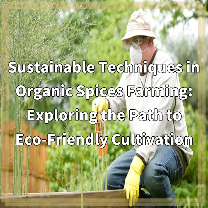 Sustainable Techniques in Organic Spices Farming: Exploring the Path to Eco-Friendly Cultivation