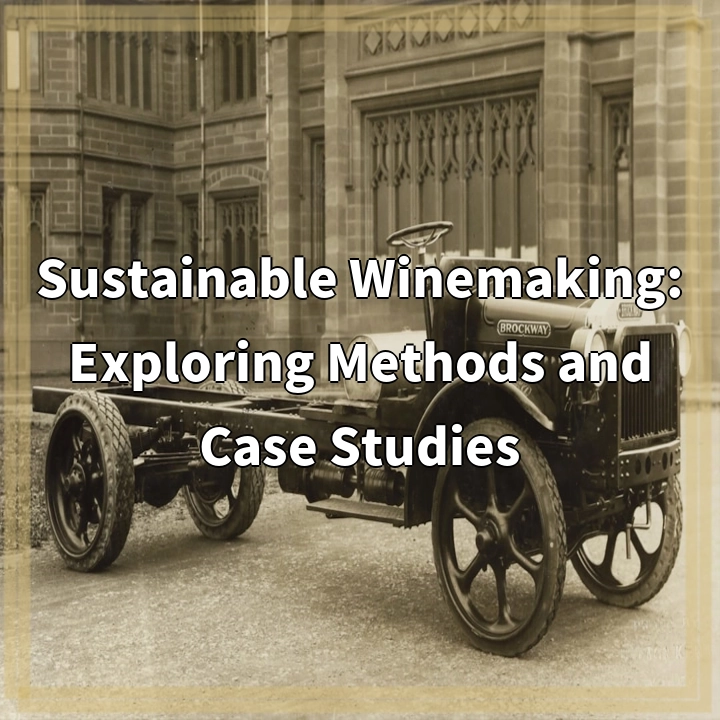 Sustainable Winemaking: Exploring Methods and Case Studies