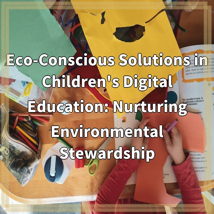 Nurturing Environmental Stewardship: Eco-Conscious Solutions for Children’s Digital Education