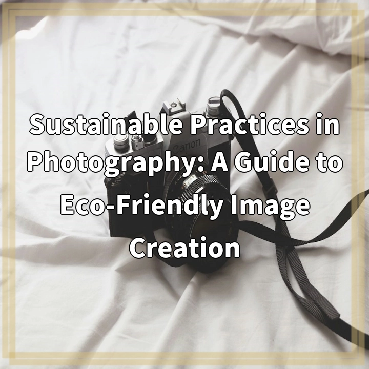 Sustainable Practices in Photography: A Guide to Eco-Friendly Image Creation