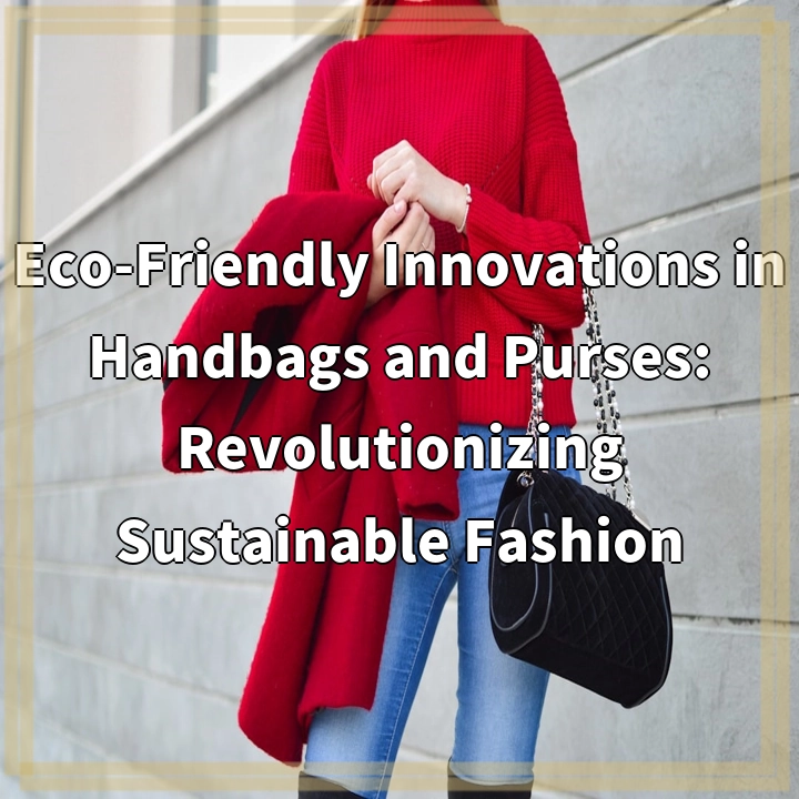 Eco-Friendly Innovations in Handbags and Purses: Revolutionizing Sustainable Fashion