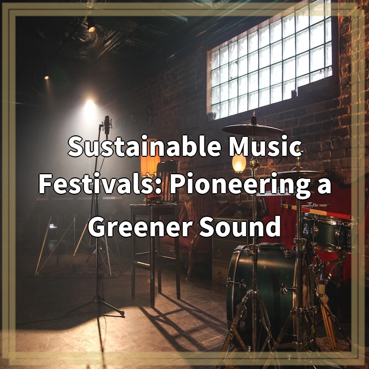 Sustainable Music Festivals: Pioneering a Greener Sound