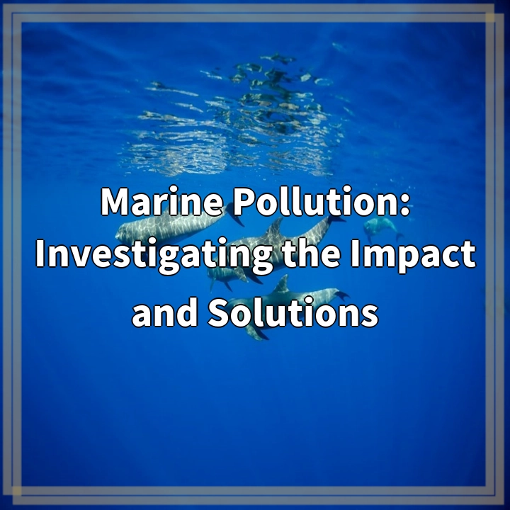 Marine Pollution: Investigating the Impact and Solutions