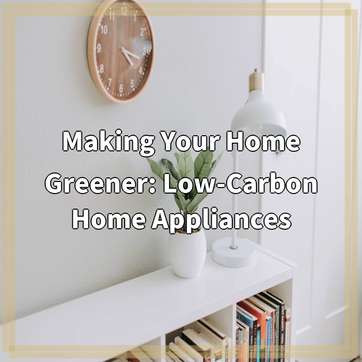 Green Your Home: Unlocking the Power of Low-Carbon Appliances