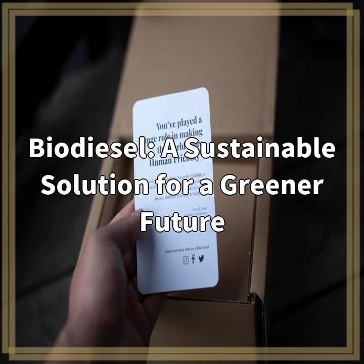 Biodiesel: Overcoming Challenges for a Greener Future