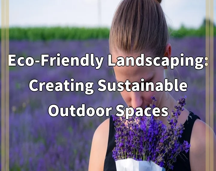 Eco-Friendly Landscaping: Creating Sustainable Outdoor Spaces