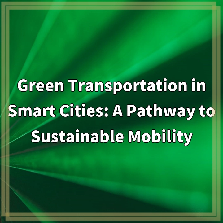 Green Transportation in Smart Cities: A Pathway to Sustainable Mobility