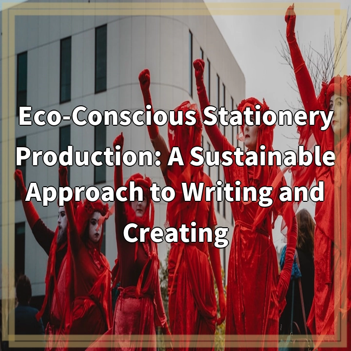 Eco-Conscious Stationery Production: A Sustainable Approach to Writing and Creating