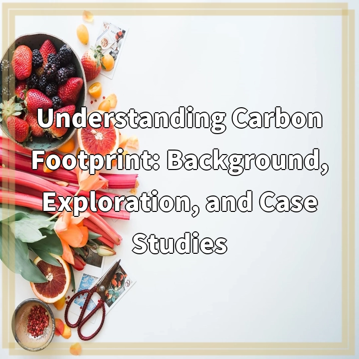 Understanding Carbon Footprint: Background, Exploration, and Case Studies