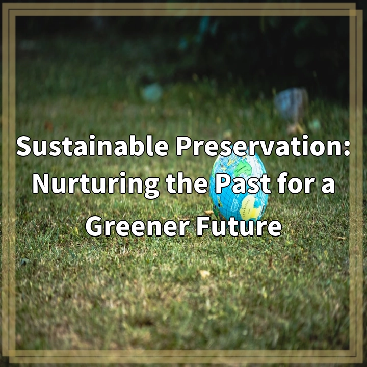 Sustainable Preservation of Historic Sites