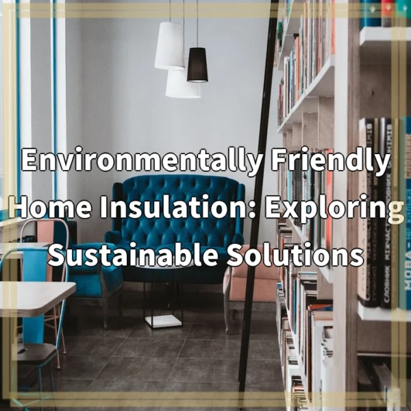 Environmentally Friendly Home Insulation: Exploring Sustainable Solutions