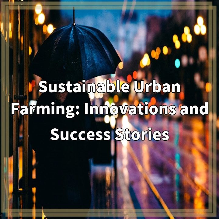 Sustainable Urban Farming: Innovations and Success Stories