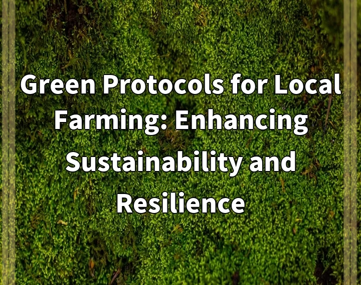 Green Protocols for Local Farming: Enhancing Sustainability and Resilience