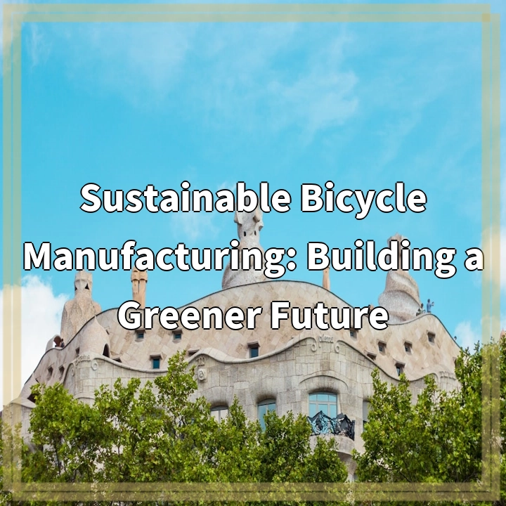 Sustainable Bicycle Manufacturing: Building a Greener Future