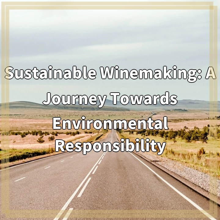 Sustainable Winemaking: A Journey Towards Environmental Responsibility