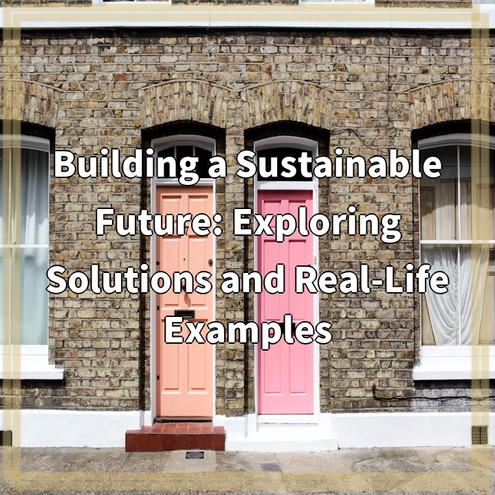 Building a Sustainable Future: Exploring Solutions and Real-Life Examples