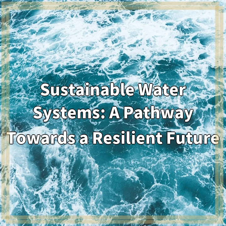 Sustainable Water Systems: A Pathway Towards a Resilient Future