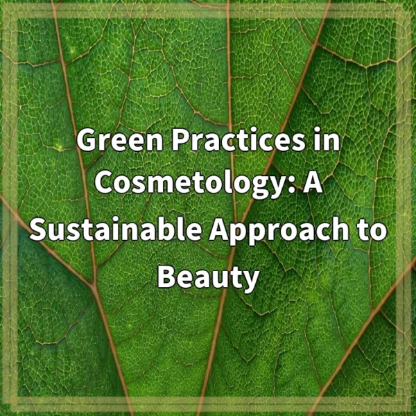 Green Practices in Cosmetology: A Sustainable Approach to Beauty