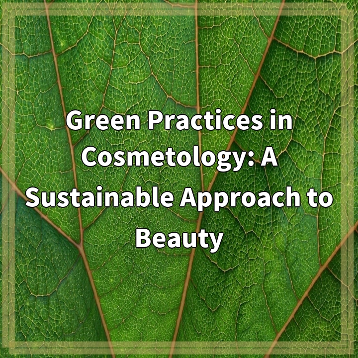 Going Green in Cosmetology: A Sustainable Beauty Revolution