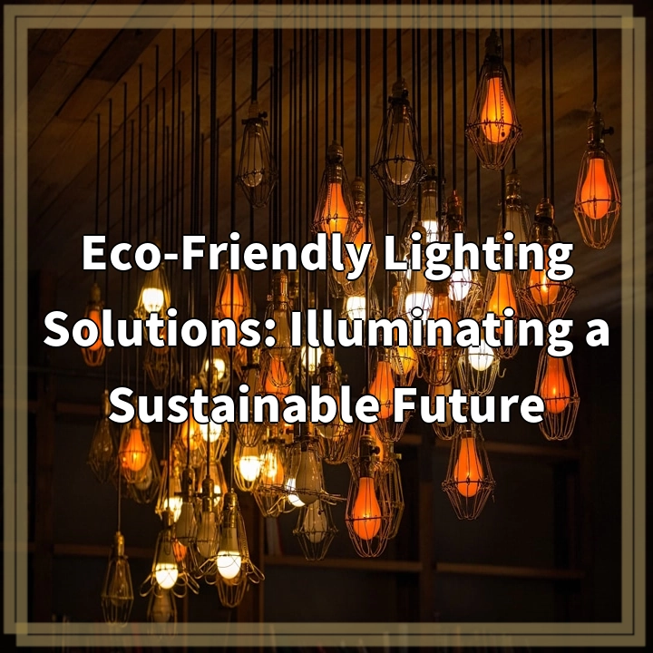 Shining a Sustainable Future: Eco-Friendly Lighting Solutions