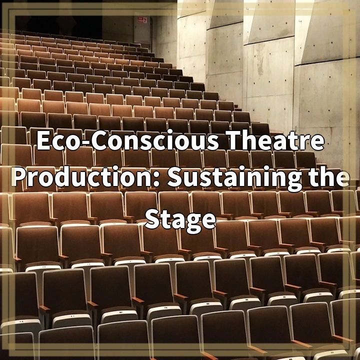 Eco-Conscious Theatre Production: Sustaining the Stage