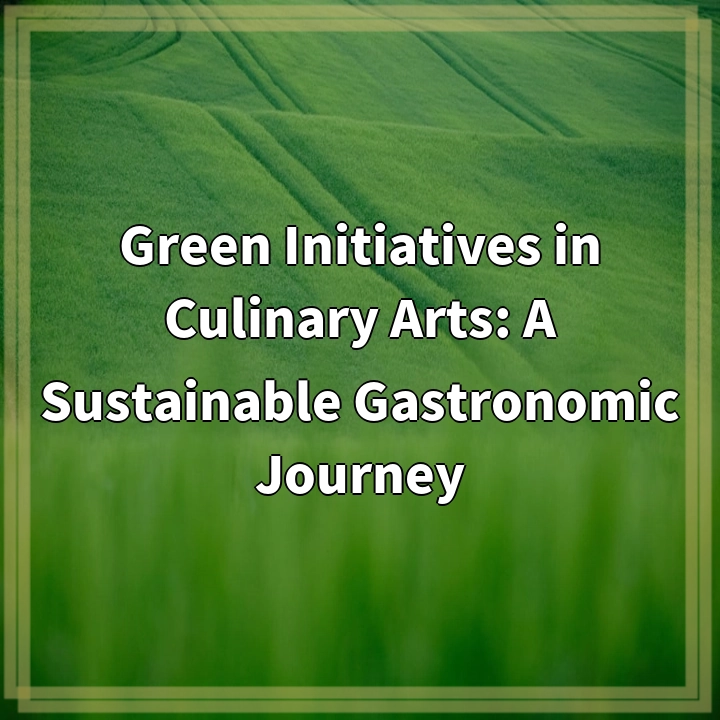 Green Initiatives in Culinary Arts: A Sustainable Gastronomic Journey