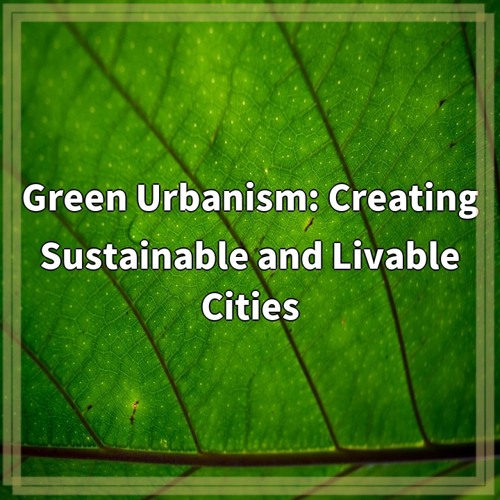 Creating Sustainable Cities: The Power of Green Urbanism