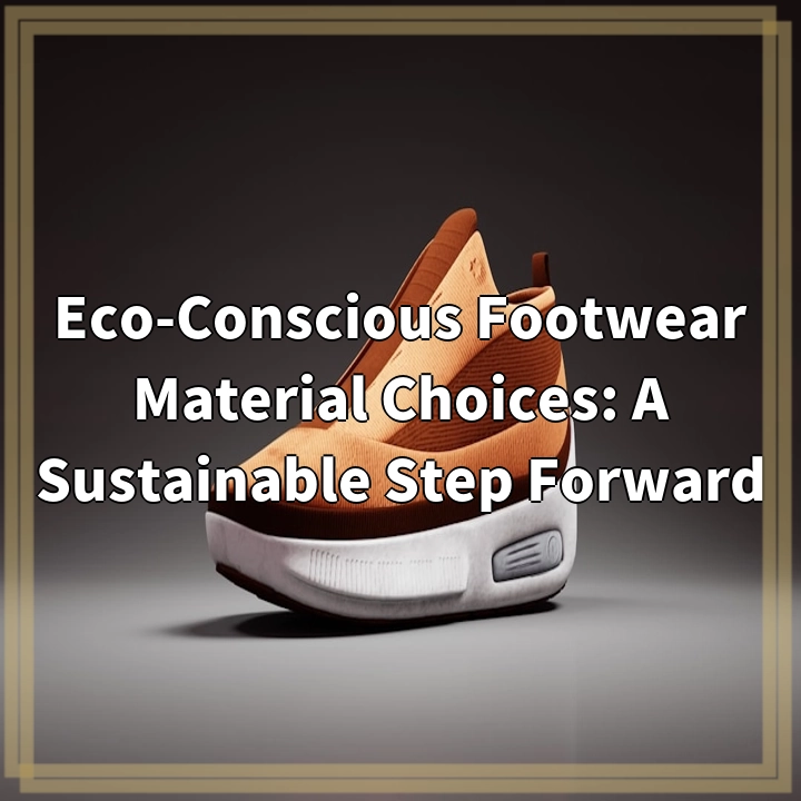 Eco-Conscious Footwear Material Choices: A Sustainable Step Forward