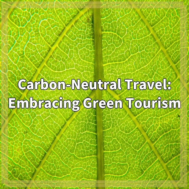 Carbon-Neutral Travel: Embracing Green Tourism