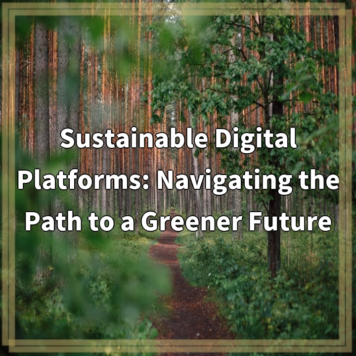 Building Sustainable Digital Platforms: A Greener Future