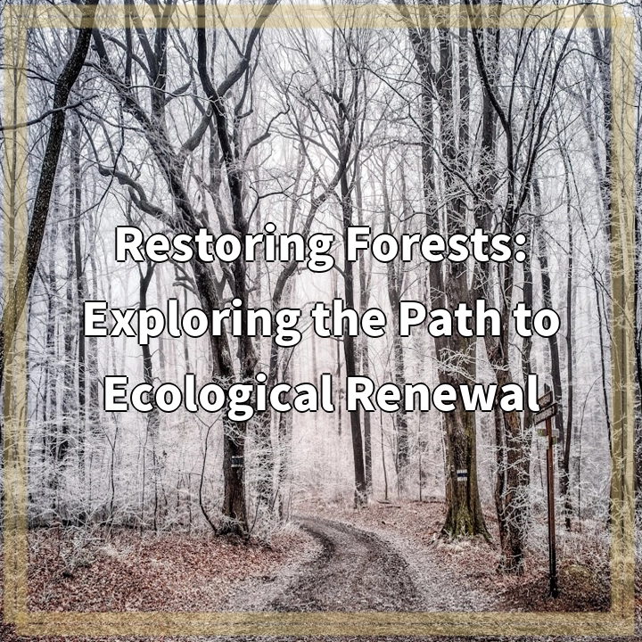 Restoring Forests: Exploring the Path to Ecological Renewal