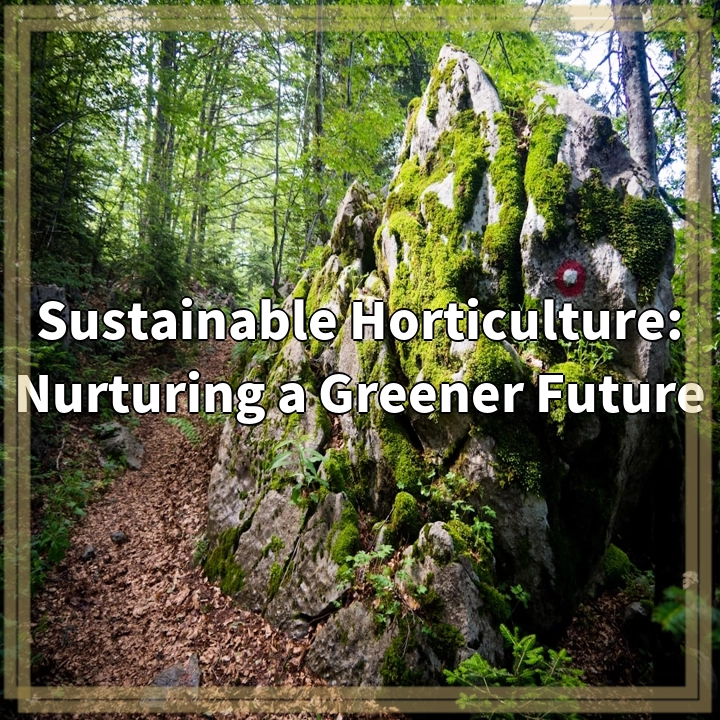 Sustainable Horticulture: Nurturing a Greener Future