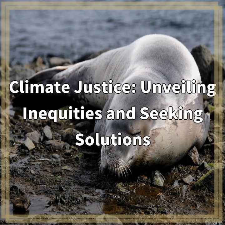 Climate Justice: Unveiling Inequities and Seeking Solutions