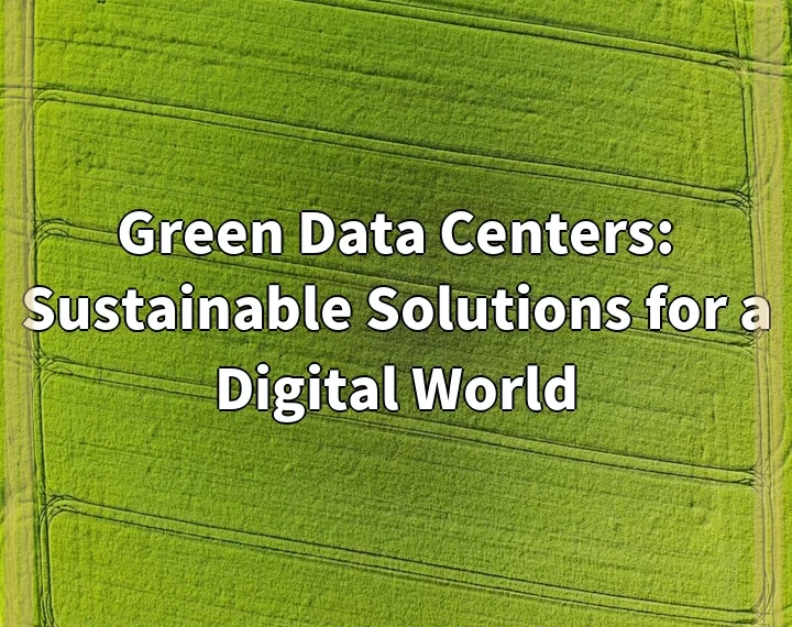 Green Data Centers: Sustainable Solutions for a Digital World