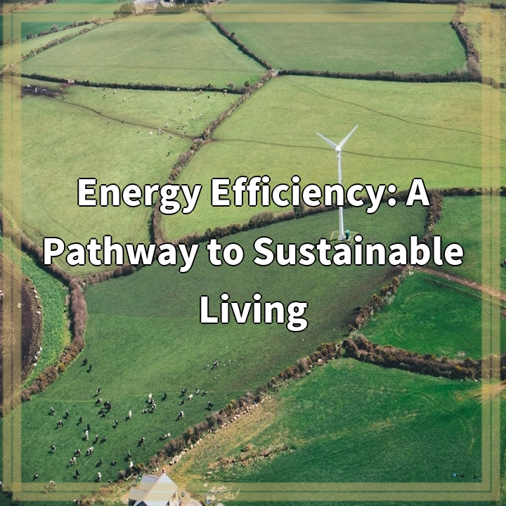 Energy Efficiency: A Pathway to Sustainable Living