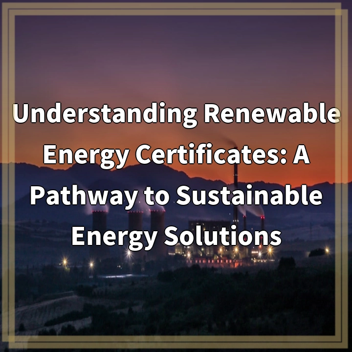 Understanding Renewable Energy Certificates: A Pathway to Sustainable Energy Solutions