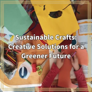 Sustainable Crafts: Creative Solutions for a Greener Future
