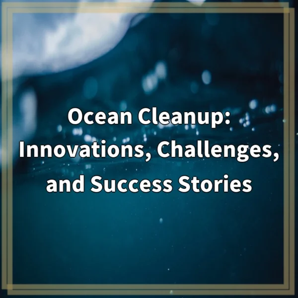 Ocean Cleanup: Innovations, Challenges, and Success Stories