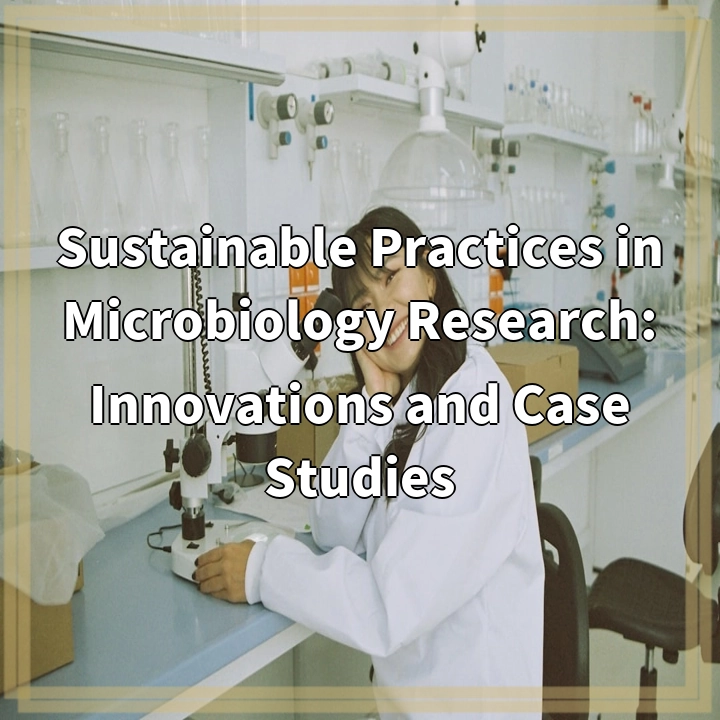 Sustainable Practices in Microbiology Research: Innovations and Case Studies