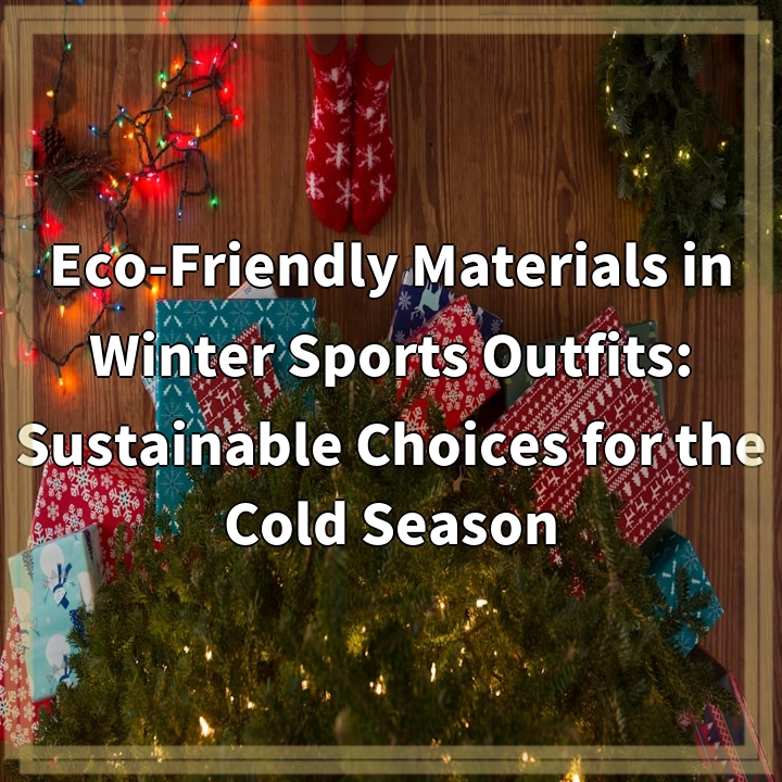 Eco-Friendly Materials in Winter Sports Outfits: Sustainable Choices for the Cold Season